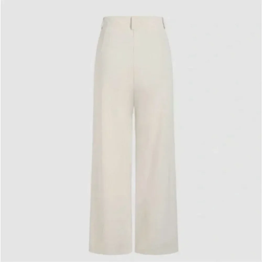 Cider Cream Wide Leg High-Waisted Pants - Picture 2 of 6